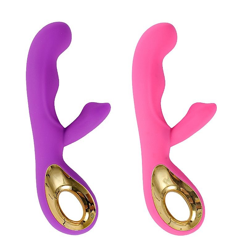 Vibrador de Ponto G e clitóris - Rosa