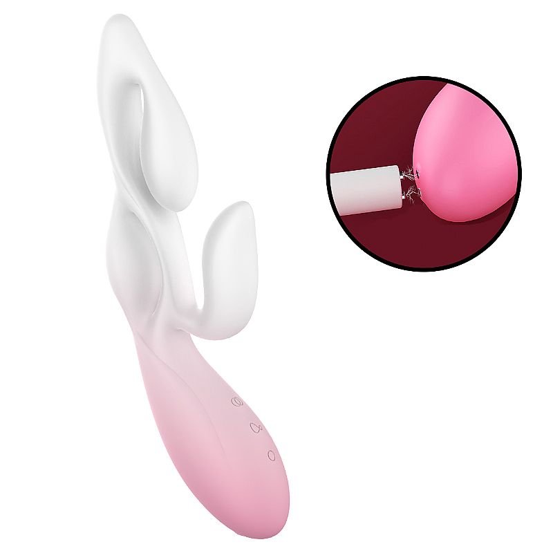 Vibrador de Ponto G e clitóris 3 em 1 - Magic Tree - S-Hande