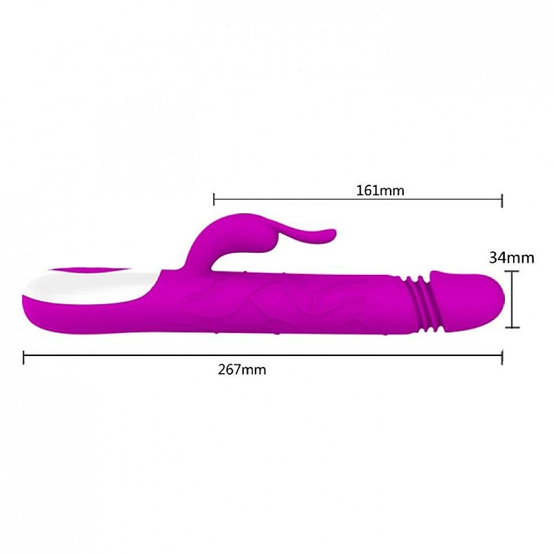 Vibrador de Ponto G e clitóris - Adrian - Pretty Love