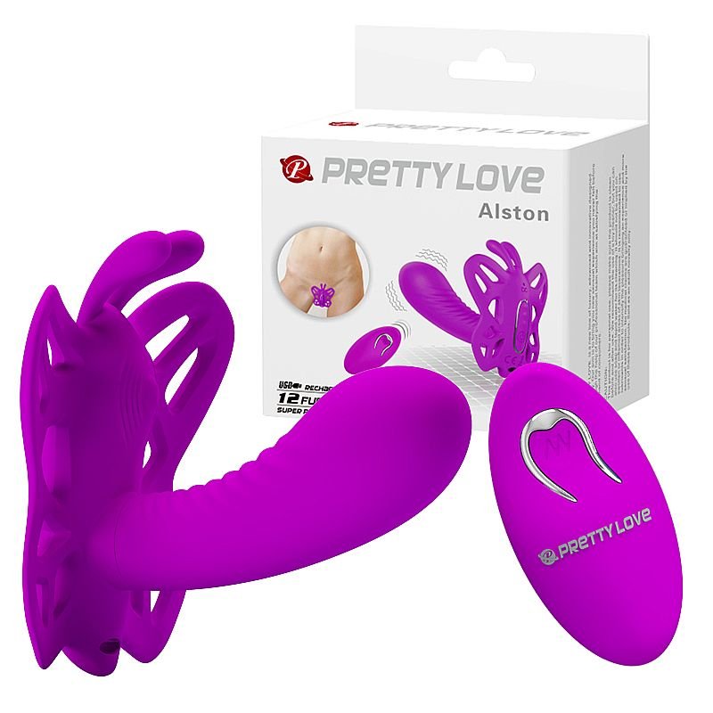 Vibrador de Ponto G e Clitóris - alston - Recarregável - Pretty Love