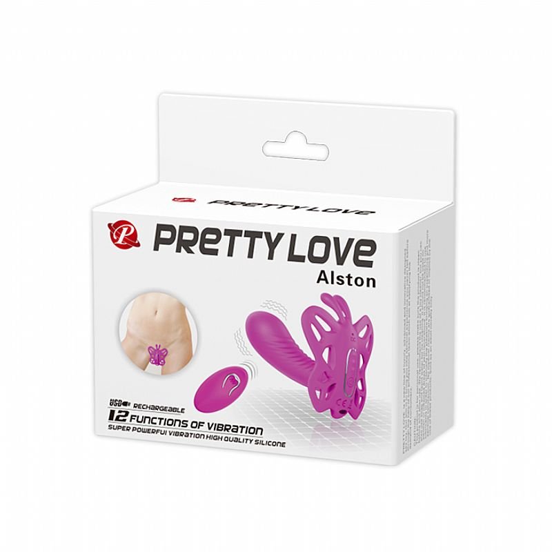Vibrador de Ponto G e Clitóris - alston - Recarregável - Pretty Love