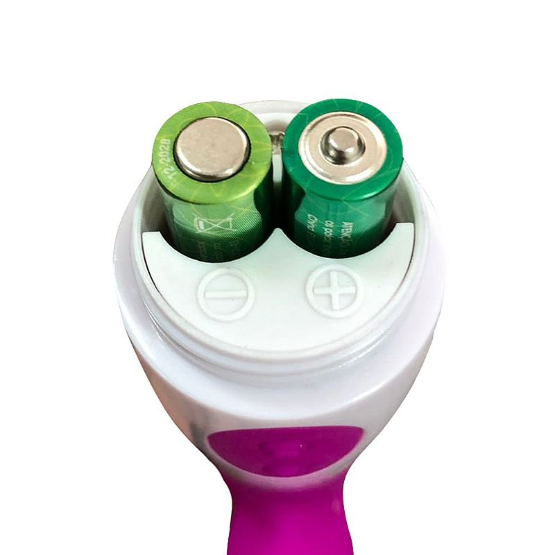 Vibrador de Ponto G e clitóris - Alvis - Puro Silicone - 30 Níveis de Vibração - Pretty Love - Roxo