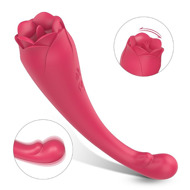 Vibrador de Ponto G e Clitóris - ASAP - Rosa - S-Hande