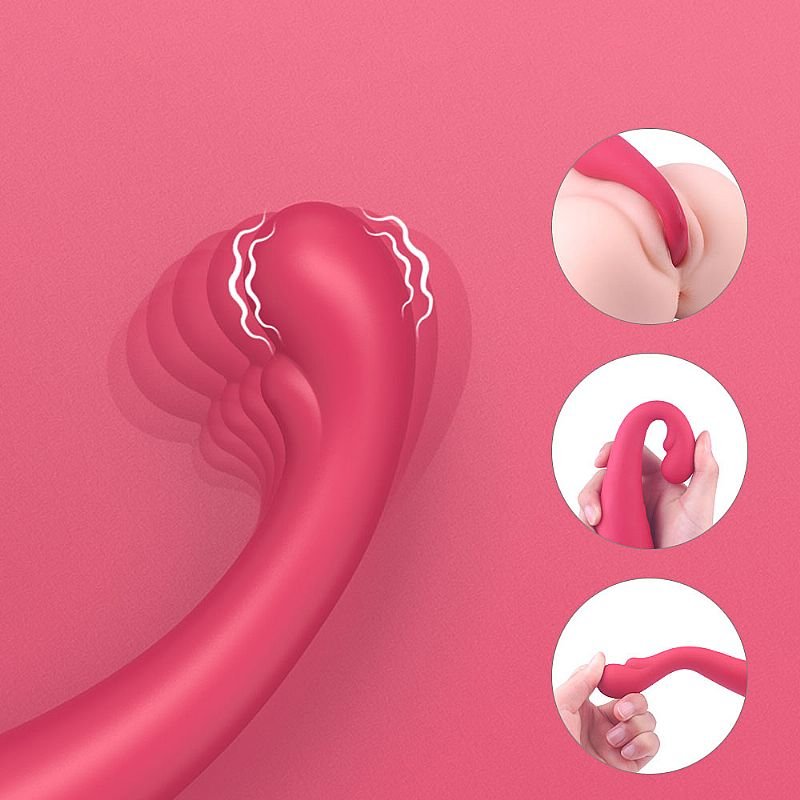 Vibrador de Ponto G e Clitóris - ASAP - Rosa - S-Hande