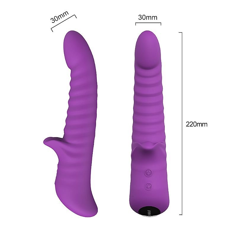 Vibrador de Ponto G e Clitóris - Aurora - S-Hande - Pink