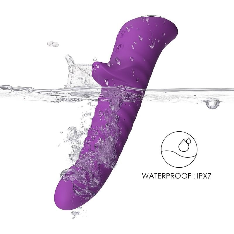 Vibrador de Ponto G e Clitóris - Aurora - S-Hande - Roxo
