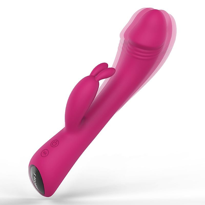 Vibrador de Ponto G e Clitóris - Baby Bunny - S-Hande - Pink