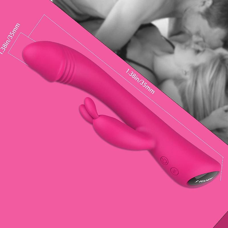 Vibrador de Ponto G e Clitóris - Baby Bunny - S-Hande - Roxo