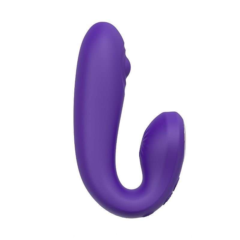 Vibrador de Ponto G e Clitóris - Bobby - S-Hande - Vinho