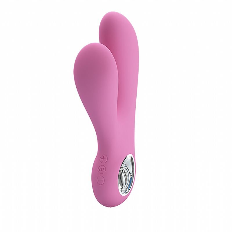 Vibrador de Ponto G e clitóris - Canrol - Pretty Love - Roxo