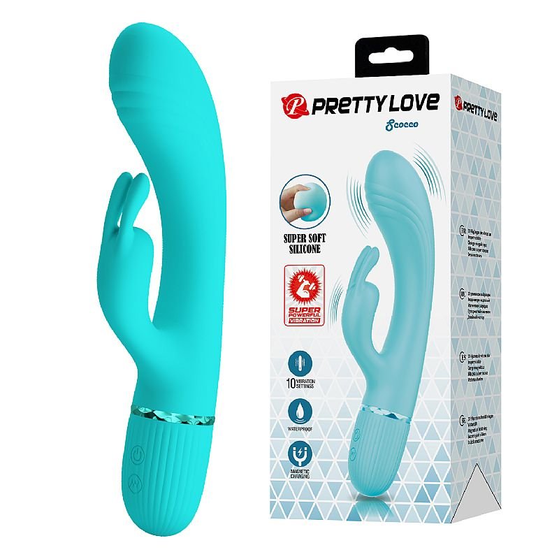 Vibrador de Ponto G e Clitóris - Cocco - Pretty Love