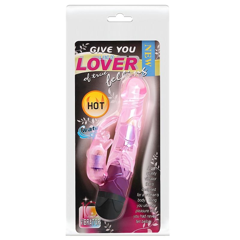 Vibrador de Ponto G e clitóris Coelho - LOVER - Baile