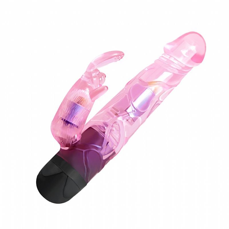 Vibrador de Ponto G e clitóris Coelho - LOVER - Baile