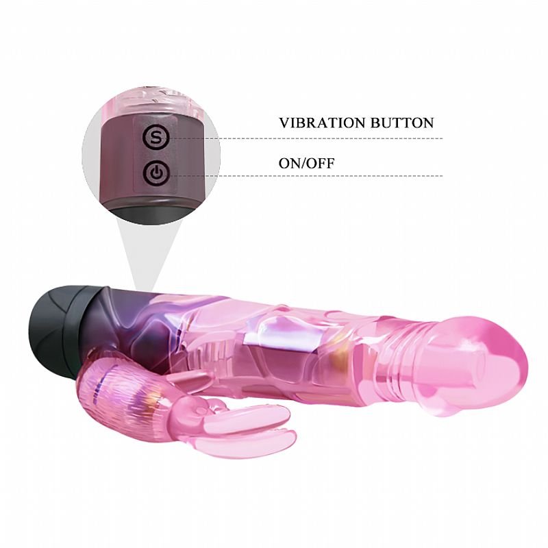 Vibrador de Ponto G e clitóris Coelho - LOVER - Baile