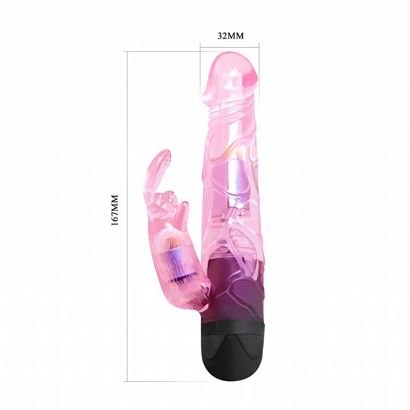 Vibrador de Ponto G e clitóris Coelho - LOVER - Baile