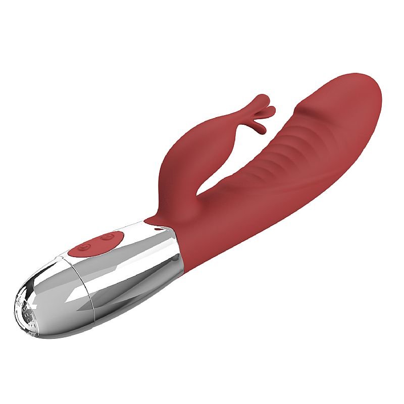 Vibrador de Ponto G e Clitóris com 30 Vibrações - Rasmussen - Pretty Love