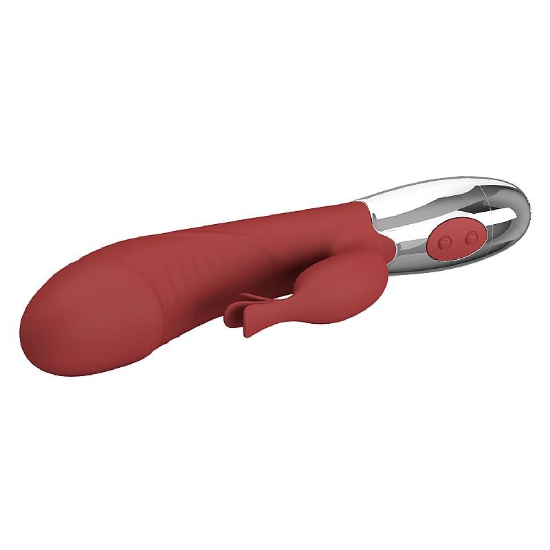 Vibrador de Ponto G e Clitóris com 30 Vibrações - Rasmussen - Pretty Love