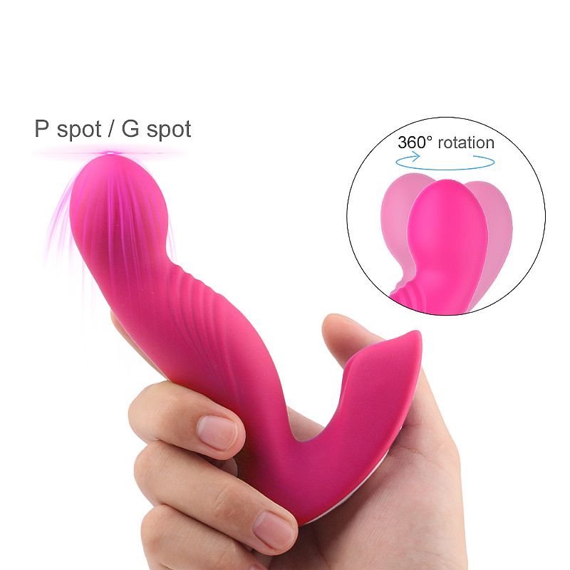 Vibrador de ponto G e clitóris com 360 ° - Even - S-Hande - Roxo