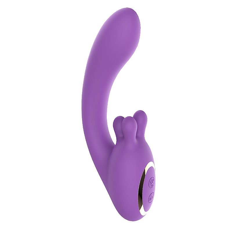 Vibrador de Ponto G e Clitóris com 360° - Viktor - S-Hande - Vinho