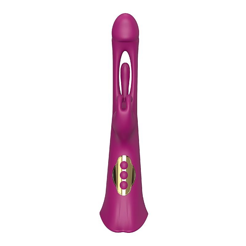 Vibrador de Ponto G e clitóris com Boca - Dedilhar / Slap - Tease Park - S-Hande