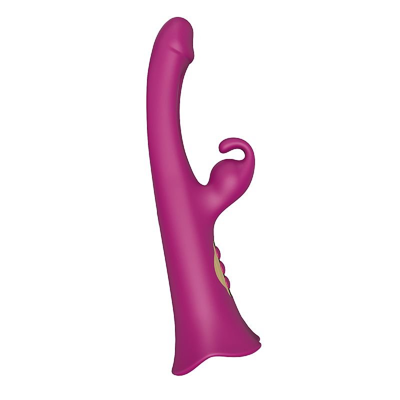 Vibrador de Ponto G e clitóris com Boca - Dedilhar / Slap - Tease Park - S-Hande