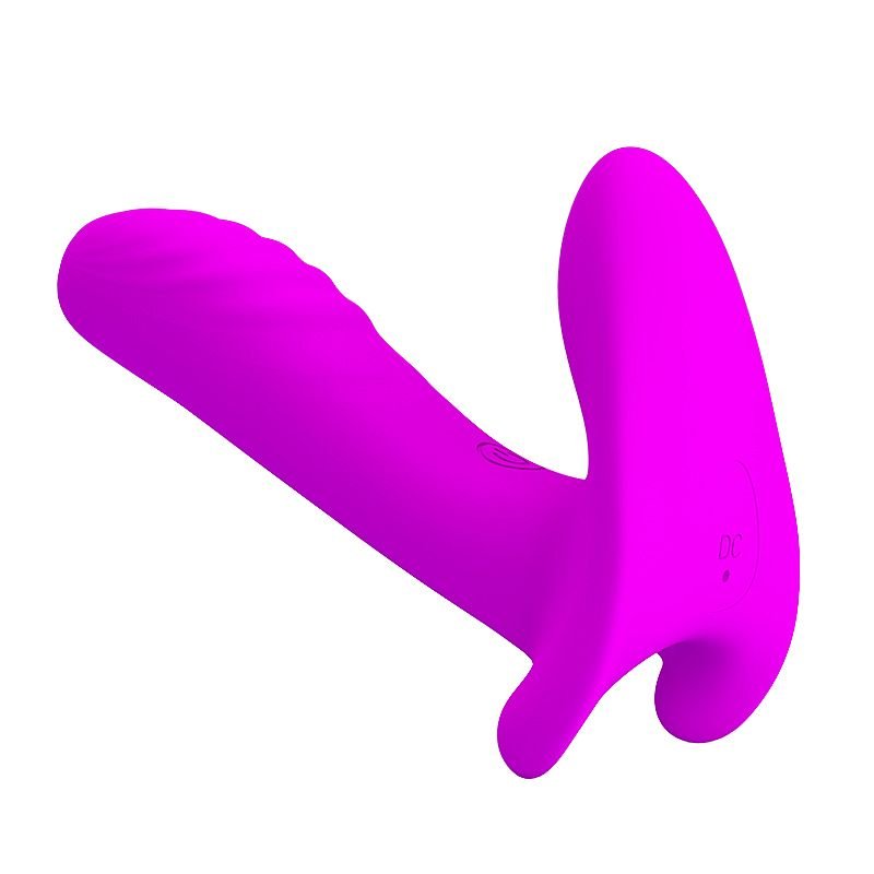 Vibrador de Ponto G e Clitóris com controle - Pretty Love