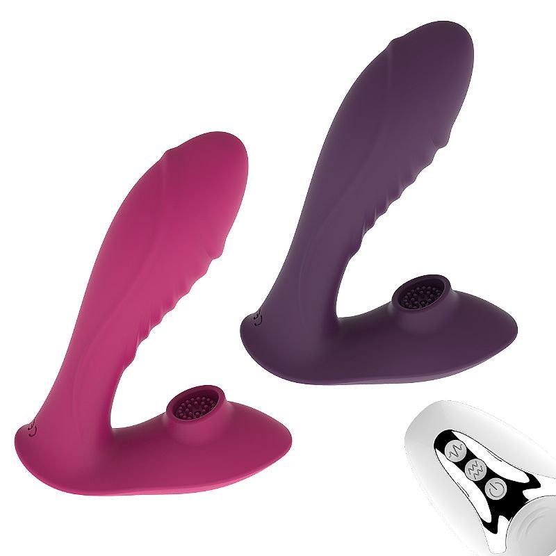 Vibrador de Ponto G e clitóris com Controle Remoto - Anna