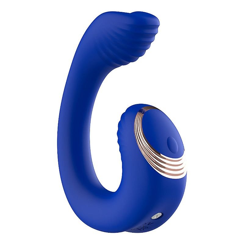Vibrador de Ponto G e Clitóris com Controle Remoto - Curvado - Tunísia