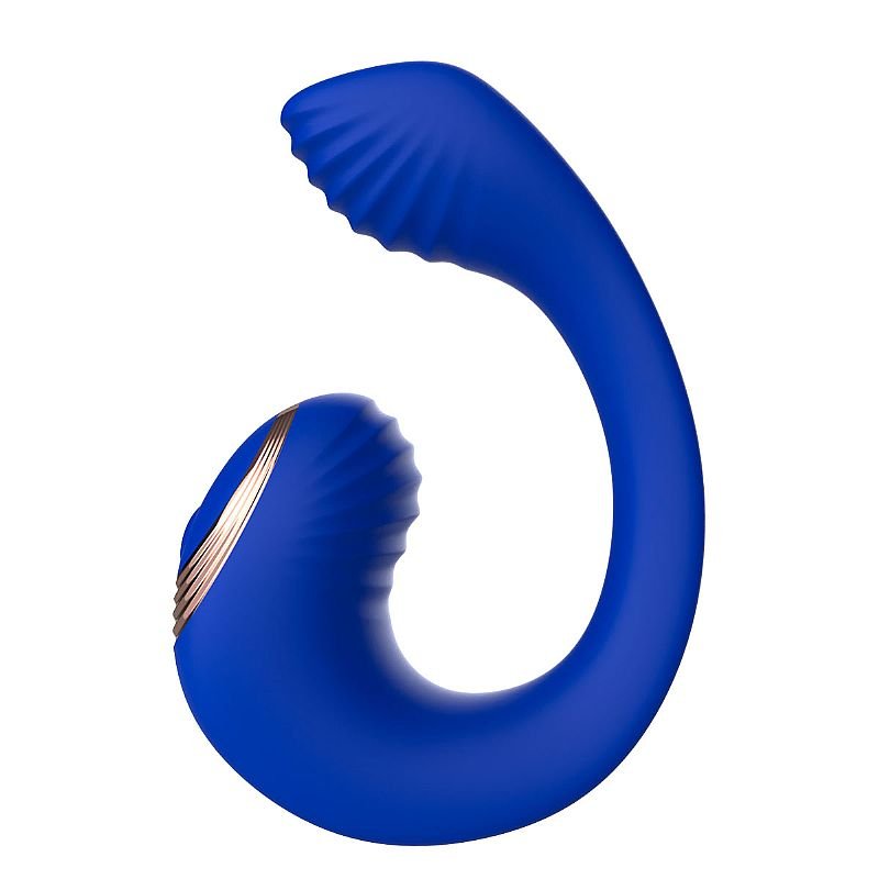 Vibrador de Ponto G e Clitóris com Controle Remoto - Curvado - Tunísia
