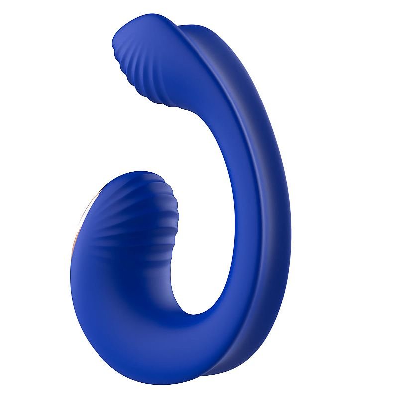 Vibrador de Ponto G e Clitóris com Controle Remoto - Curvado - Tunísia
