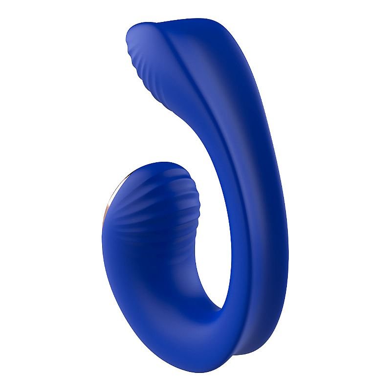 Vibrador de Ponto G e Clitóris com Controle Remoto - Curvado - Tunísia