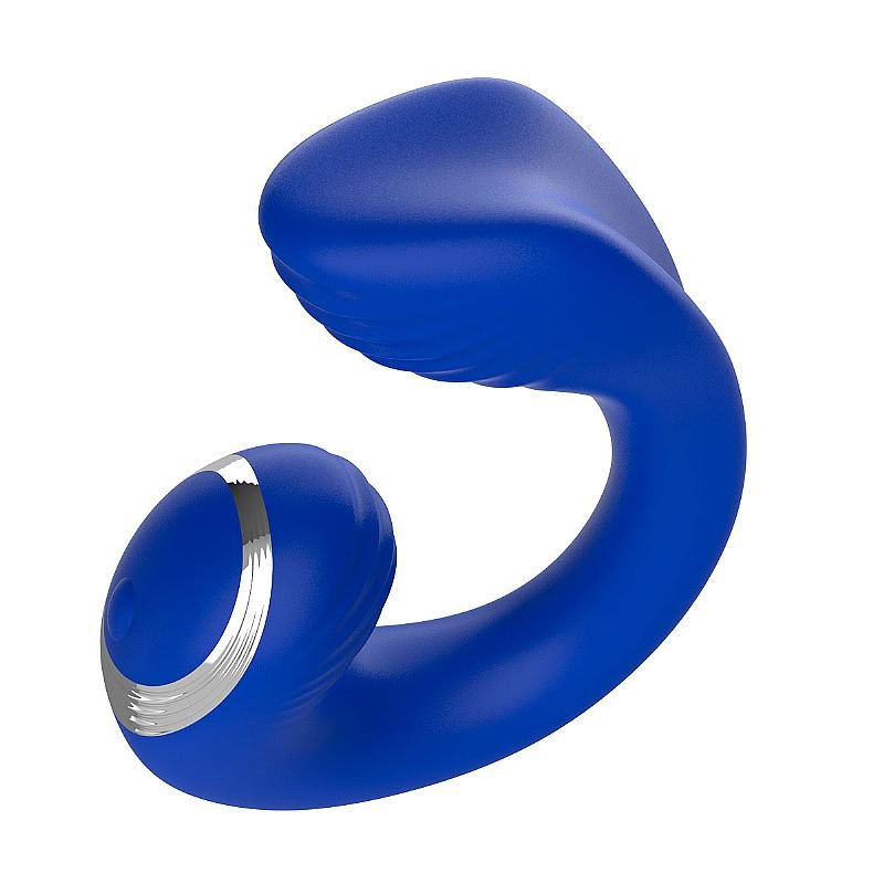 Vibrador de Ponto G e Clitóris com Controle Remoto - Curvado - Tunísia