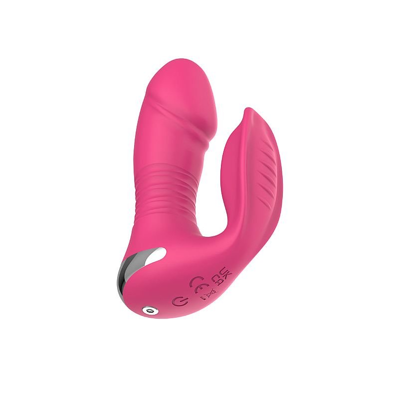 Vibrador de Ponto G e Clitóris - Com controle Remoto - Zaki