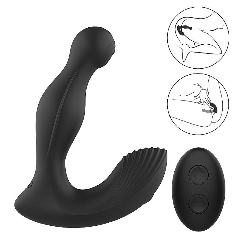 Vibrador de Ponto G e clitóris com Dedilhar