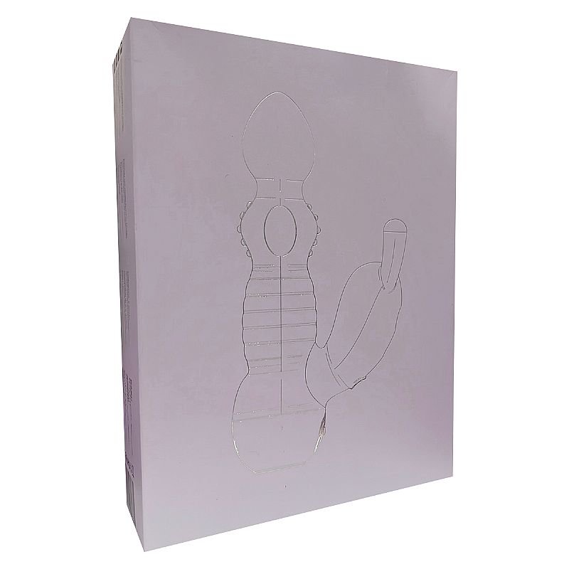 Vibrador de Ponto G e Clitóris com Dedilhar e Umidificador - LG1338