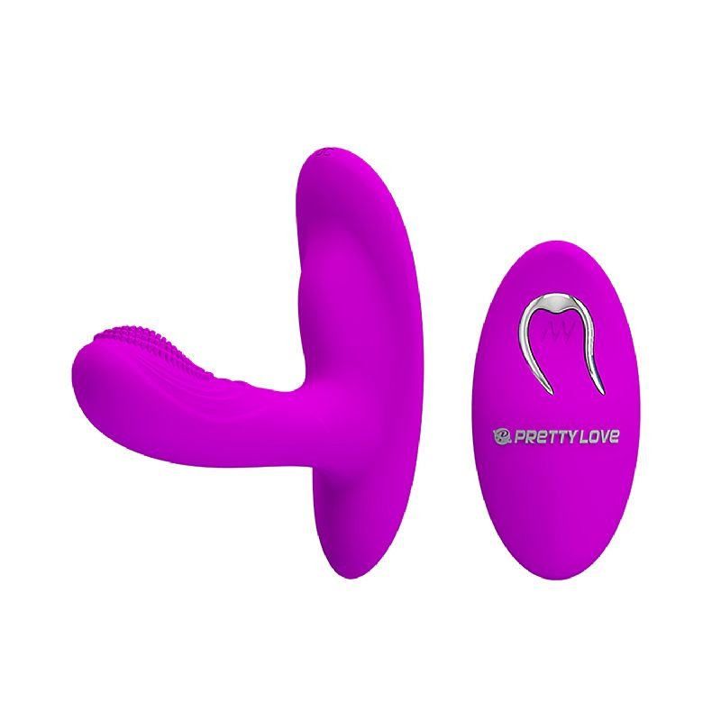 Vibrador de Ponto G e Clitóris com dedilhar - Pretty Love