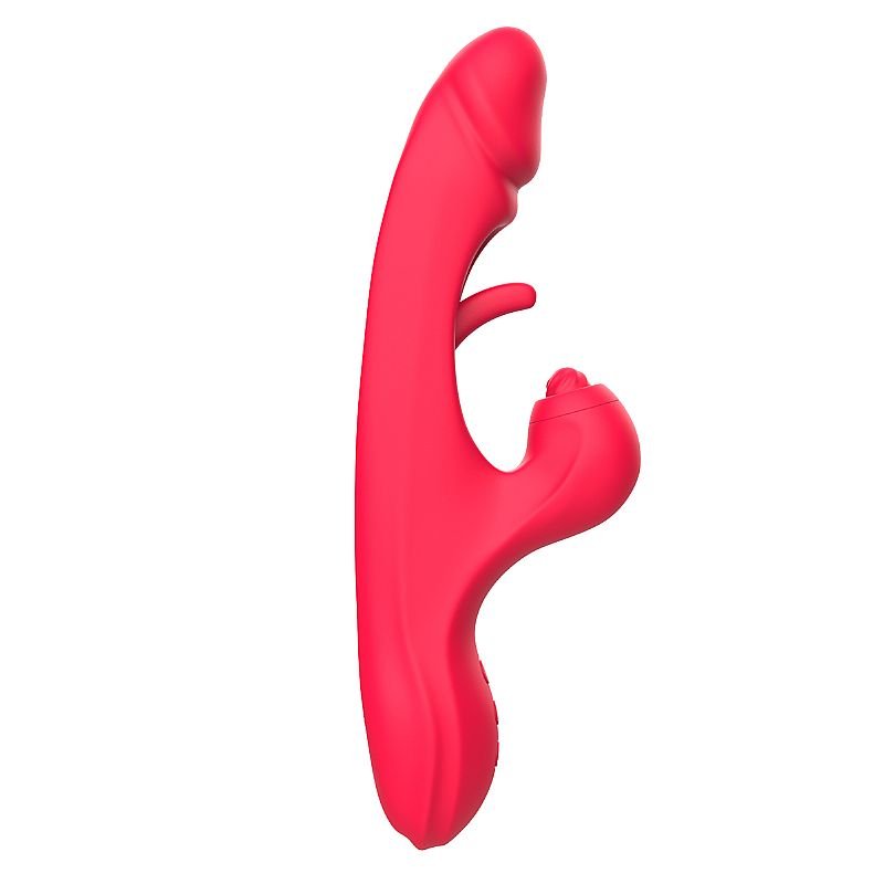 Vibrador de ponto G e clitóris com Dedilhar / Slap