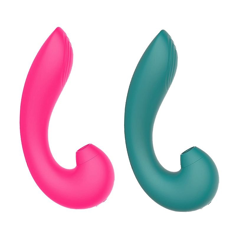 Vibrador de Ponto G e Clitóris com Dedilhar / Tapping 4 - Pink