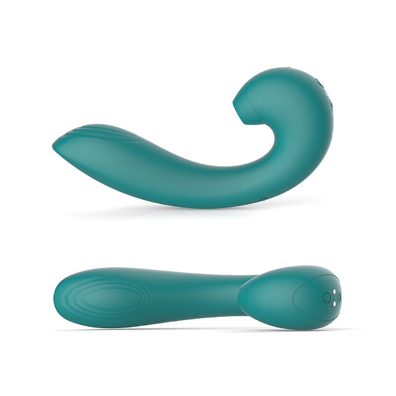 Vibrador de Ponto G e Clitóris com Dedilhar / Tapping 4 - Pink