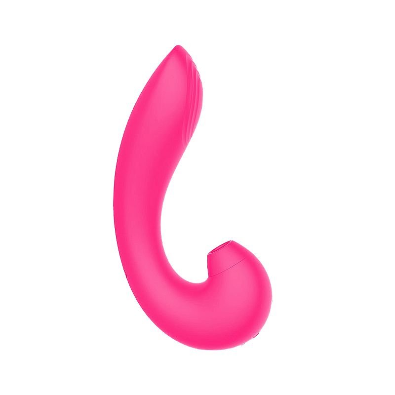 Vibrador de Ponto G e Clitóris com Dedilhar / Tapping 4 - Verde