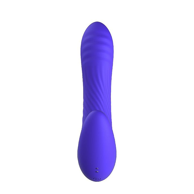 Vibrador de Ponto G e Clitóris com Dedilhar / Tapping