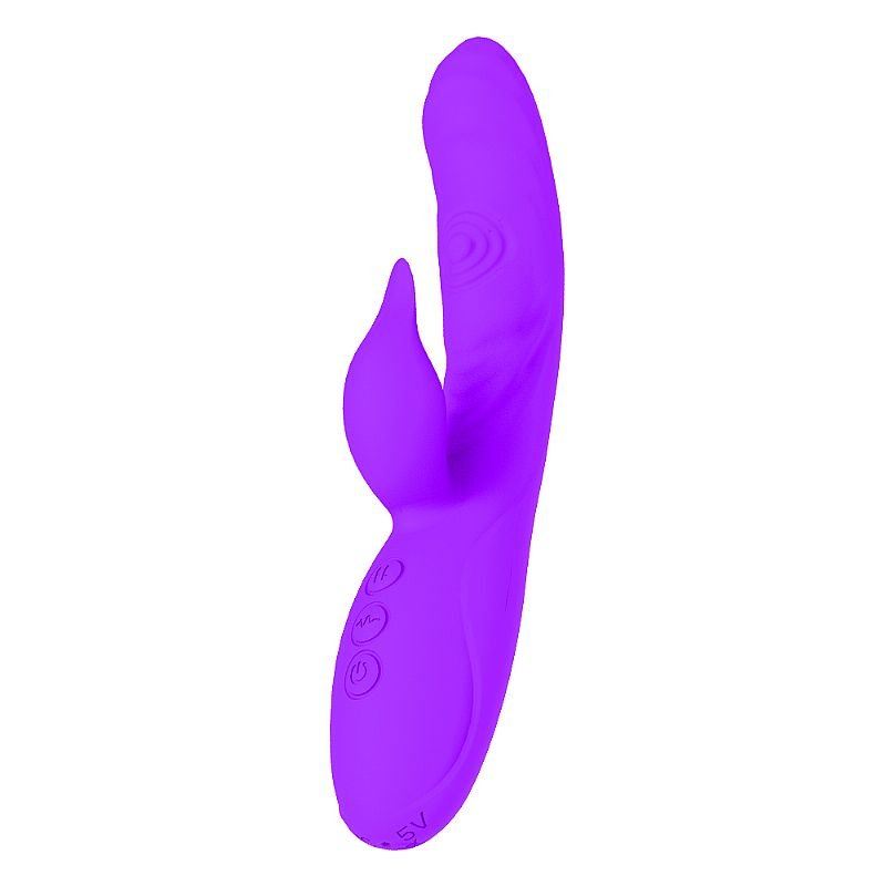 Vibrador de ponto G e clitóris com Dedilhar / Tapping - Dino G