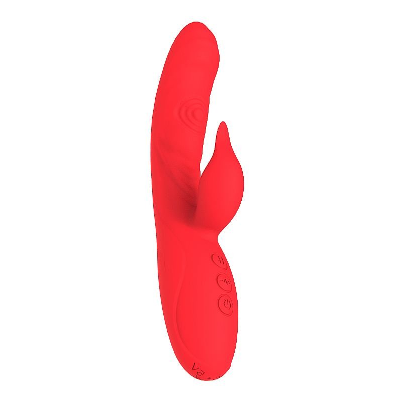 Vibrador de ponto G e clitóris com Dedilhar / Tapping - Dino G