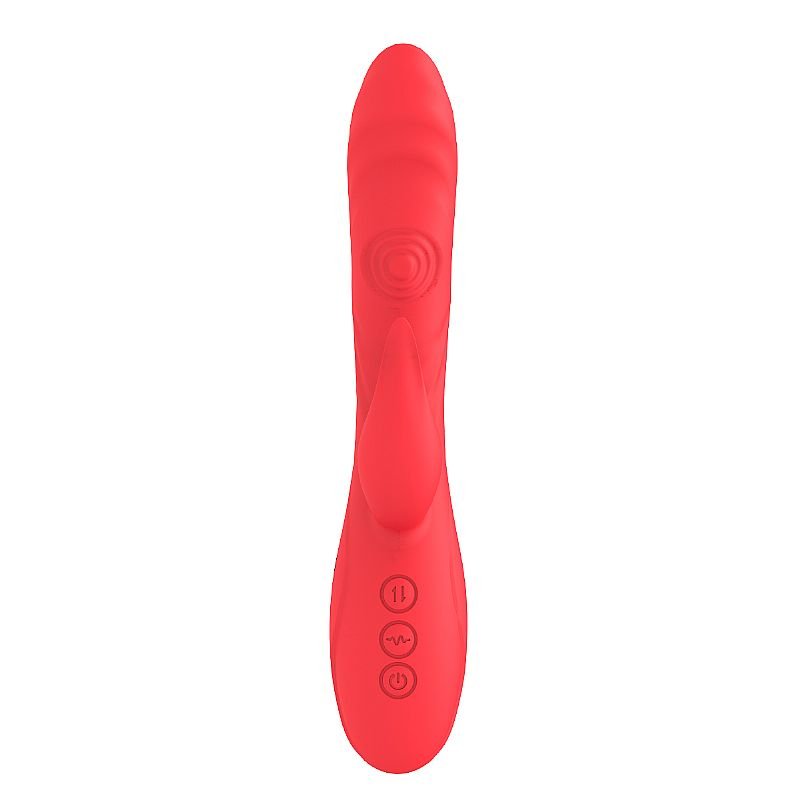 Vibrador de ponto G e clitóris com Dedilhar / Tapping - Dino G
