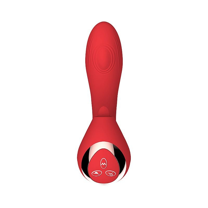 Vibrador de Ponto G e Clitóris com Dedilhar / Tapping - Low - Verde