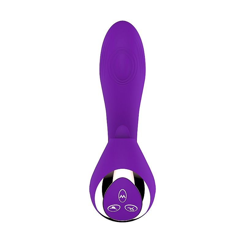 Vibrador de Ponto G e Clitóris com Dedilhar / Tapping - Low - Verde
