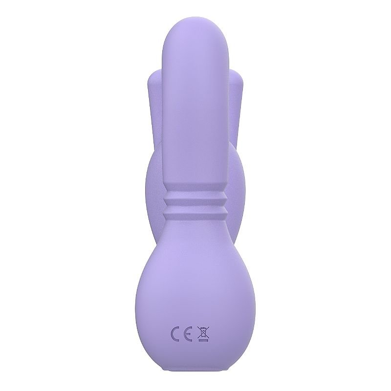 Vibrador de Ponto G e Clitóris com Dedilhar - Umidificador - LG1361