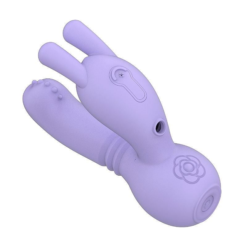 Vibrador de Ponto G e Clitóris com Dedilhar - Umidificador - LG1361