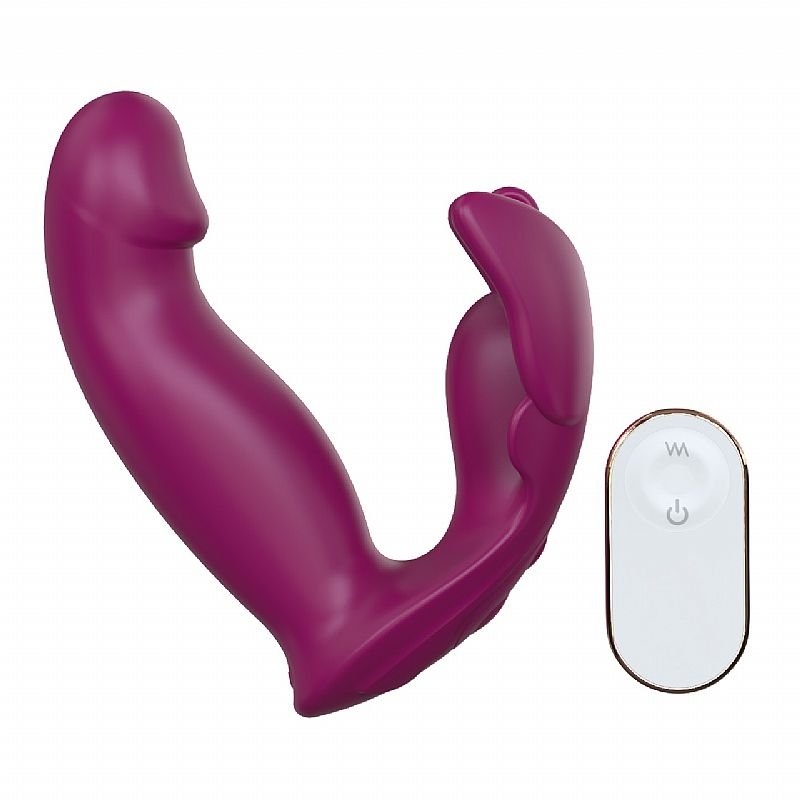 Vibrador de Ponto G e clitóris com Dedilhar / Vem cá - Black Angel - S-Hande - Rosa