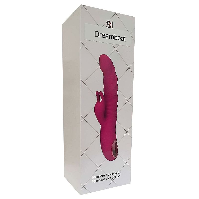 Vibrador de Ponto G e clitóris com Dedilhar / Vem cá - Dreamboat - ALWUP